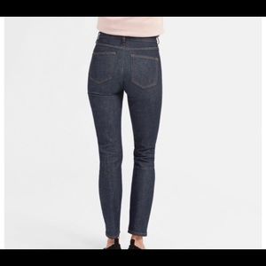 Sz 29 Everlane Skinny High Waist Jeans Dark Indigo